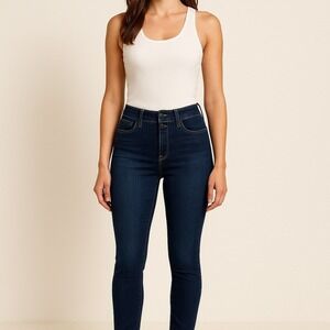 GUESS Consciously Constructed High-Rise Skinny Jeans – Women's 28x28 stretch